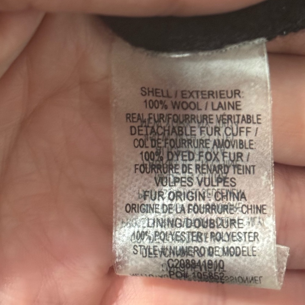 Alice + Olivia Fur Cuff Sweater Dress Small - Picture 15 of 15